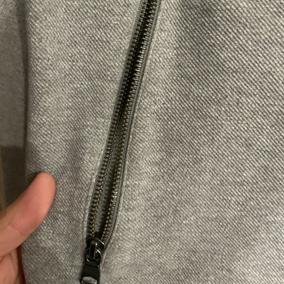 Banana Republic - Grey Zip Jacket - L - Picture 6 of 7